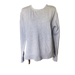 Victoria’s Secret Victoria Sport Grey Open Back Sweatshirt Women’s Size M